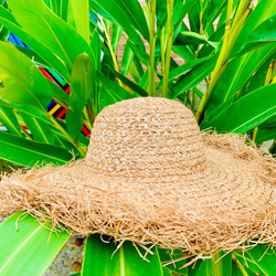 麦わら帽子 パイナップル 桃 0_3efe4737ff8ae58d70909af23ed3