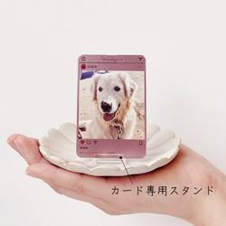 SNS風フォトフレーム　｜　ワンスタグラム　うちの子　グッズ　オリジナルグッズ　写真入れ　犬　プレゼント 5枚目の画像