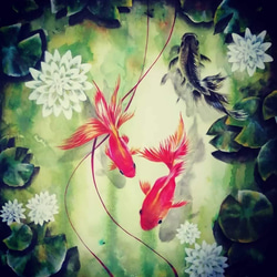 アクリル画 原画 送料無料 絵画 kaoriko 通販 14389363｜Creema