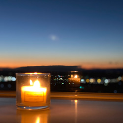 美しき平和な地球のオーガニックアロマsoy candle15個andグラスセット〜サステナブルcandles〜 3枚目の画像