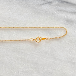 宝石グレード高品質 黄金のシトリン オーバルファセットカットcrystals 14kgf  necklace 8枚目の画像