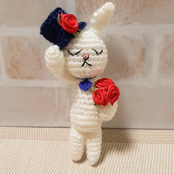 白くまのビクトル」あみぐるみ手作りキット 日本製 ハンドメイド