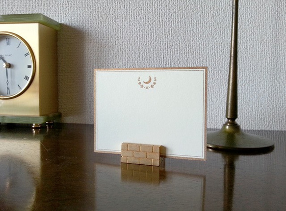 crescent ゴールドメッセージカード 4枚目の画像