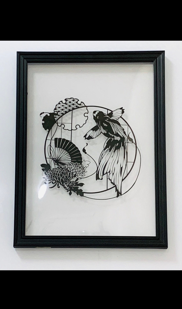 切り絵　4枚 切り絵 ＊「 宇治平等院 （ 京都府宇治市 ）」 - Gutentag'S