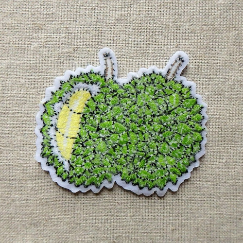 刺繍ワッペン*ドリアン ワッペン・アップリケ GOMBO GOMBO 通販 刺繍ワッペン*ドリアン ワッペン・アップリケ GOMBO GOMBO 通販