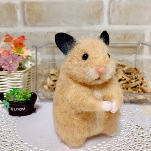 専用です ◇キンクマハムスター＆バナナ◇羊毛フェルト 専用です ◇キンクマハムスター＆バナナ◇羊毛フェルト み