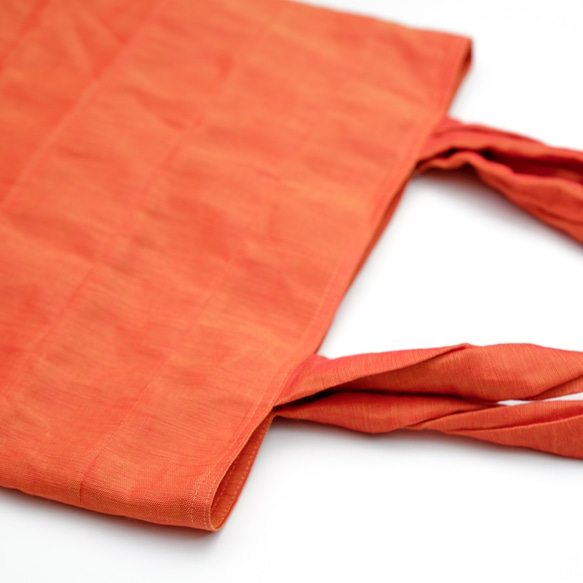 重量輕巧200g手提包tesage橙色Tatamien 第4張的照片