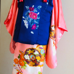 七五三 ハンドメイド 被布 セパレート着物 オーダーメイド 5758fe5e334db0278f9610b570a322