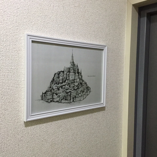 特別額装品/ポスター/モン サン ミシェル