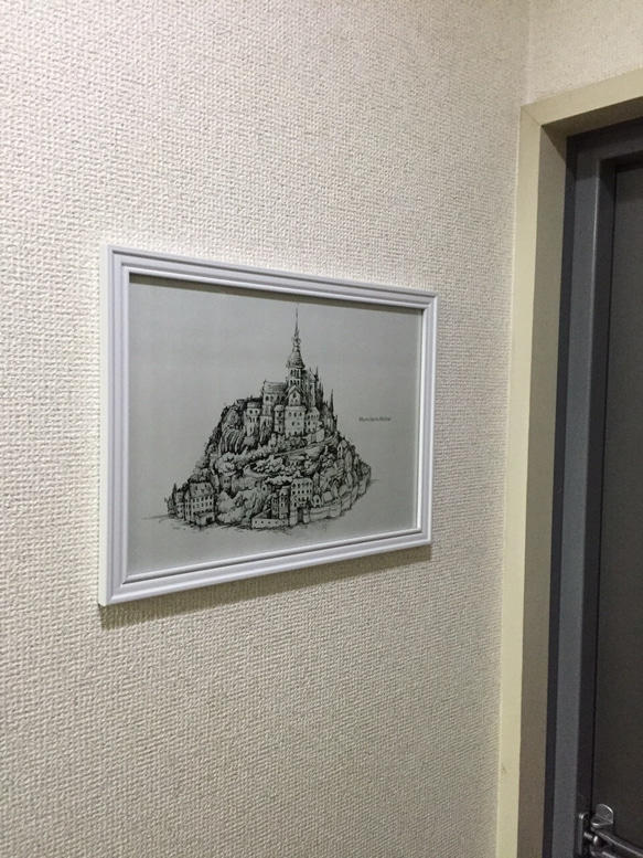 Mont-Saint-Michel モンサンミッシェルポスターのみ【送料無料】 3枚目の画像