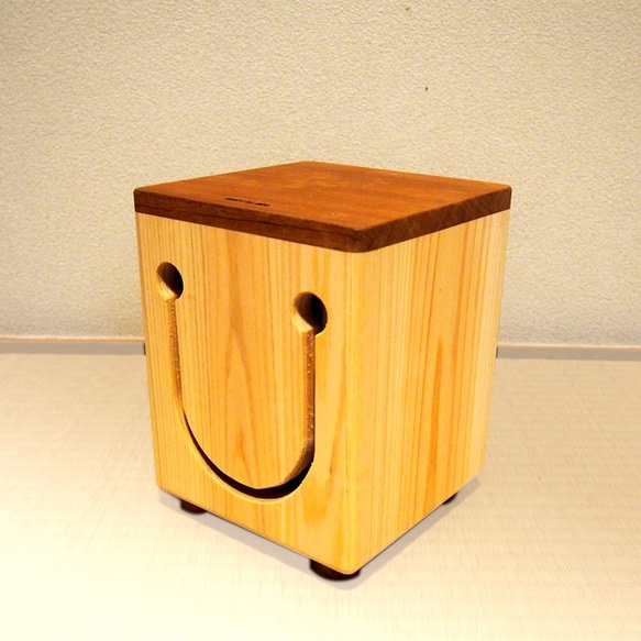 【接單製作】「otoisu　S size」（音樂椅子 小）發出聲音的凳子型樂器玩具 第2張的照片