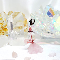 stone　fairy　花の妖精　ローズクォーツ 2枚目の画像