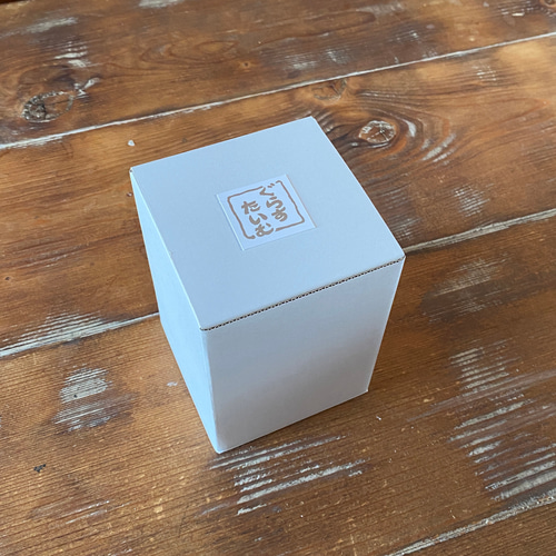 つぶつぶみかんのモチモチ鏡餅 組紐付き その他置物 ガラス工房 グラス