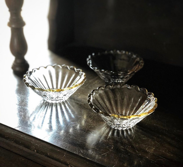 輪花豆鉢 その他キッチン小物 ガラス工房 グラスタイム 通販 9119620