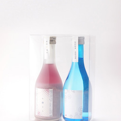 福島の日本酒「銀箭」＆酒蔵がつくるブルーベリー甘酒『こんるり』2本詰め 3枚目の画像