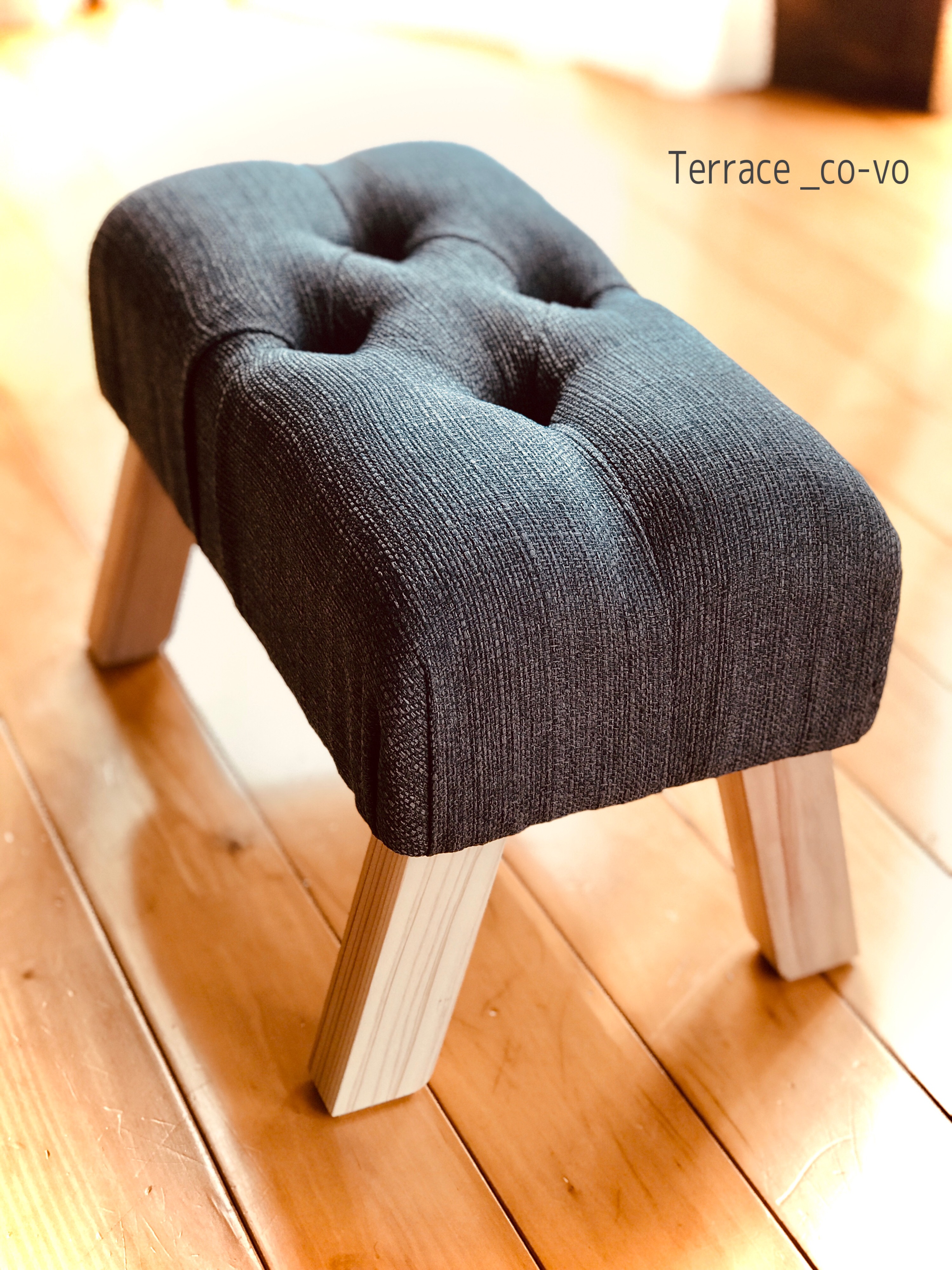 footRest　 ~足置き~♪ charcoal gray  (Creema限定)