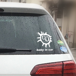 BABY IN CAR カッティングシート（ROCKシリーズ12） 2枚目の画像