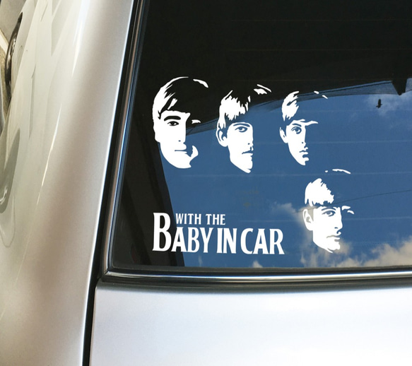 BABY IN CAR カッティングシート（ROCKシリーズ18） 1枚目の画像