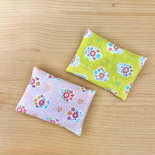 子供用ミニポケットティッシュケース キルトゲイト 花柄 2個