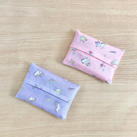 【907】ミニサイズ　ポケットティッシュケース　２個セット 送料無料】ポケットティッシュケース 子供用 ミニサイズ 2個