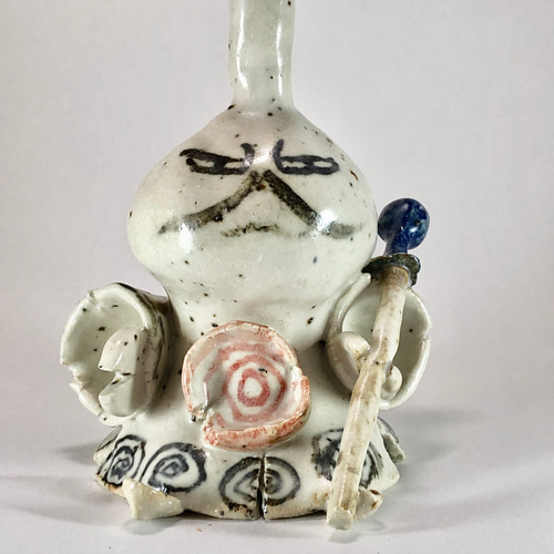 和風な妖怪陶器 『瀬戸大将』型の徳利 オリジナルサイズ 妖怪で