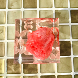 煌めくクリスタルハーバリウム〜pink rose〜 3枚目の画像