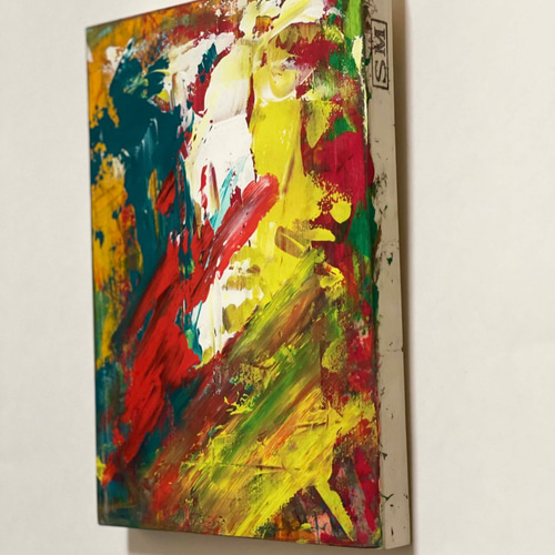 アクリル抽象画「1868」
