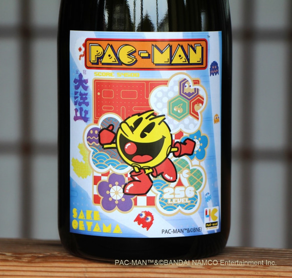 【パックマンのお酒】大江山PAC-MAN本醸造原酒 720ml 8枚目の画像