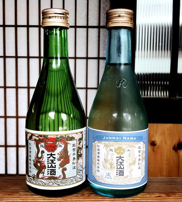 大江山 純米酒呑み比べ 300ml×2本（おうちごはん呑みに！） 1枚目の画像