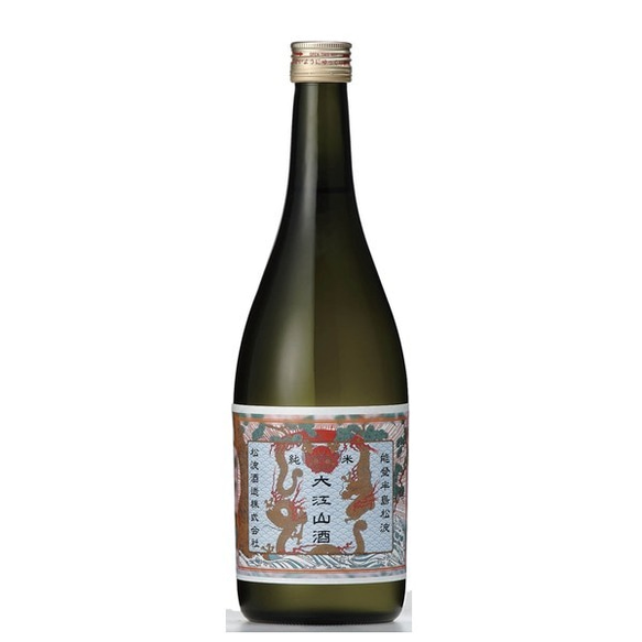 【日本酒&梅酒セット】大江山 復刻版純米酒☆梅酒「松波うめ花」 4枚目の画像