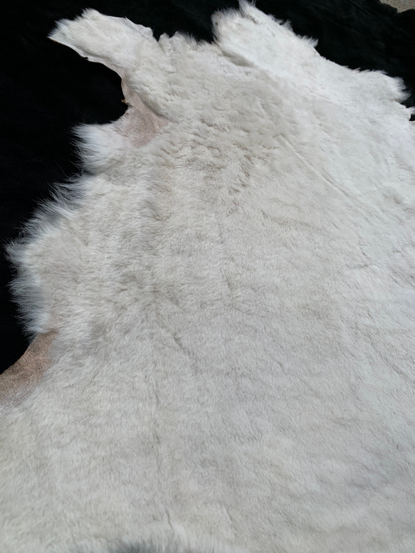 リアルファー【羊毛】34ホワイト 3枚目の画像