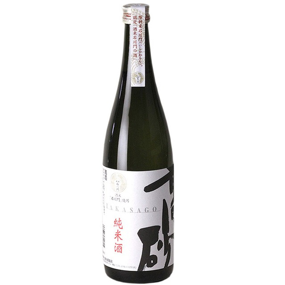 高砂　純米酒 石川門 1800ml 1枚目の画像