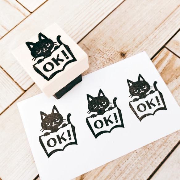 黒猫ノート大「OK!」 1枚目の画像