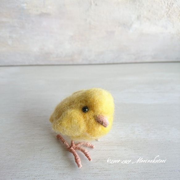 ハンドメイド 羊毛フェルト ひよこ 約8cm - メルカリ