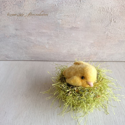 羊毛フェルト ひよこ もふもふひよこ 羊毛フェルト つばさ 通販