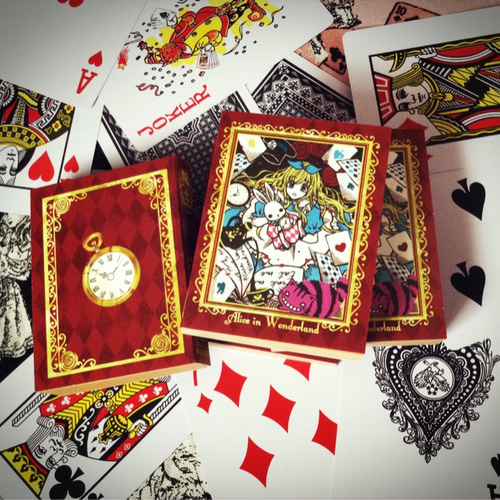 【未使用品】不思議の国のアリス　メモ帳　ノート　パラパラ漫画 不思議の国のアリス メモ帳 - メルカリ