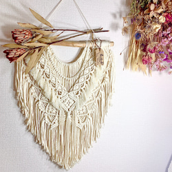 ☆受注制作☆ マクラメガーランド タペストリー カーテン タペストリー