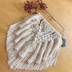 送料無料】マクラメタペストリー No.04 タペストリー・壁掛け