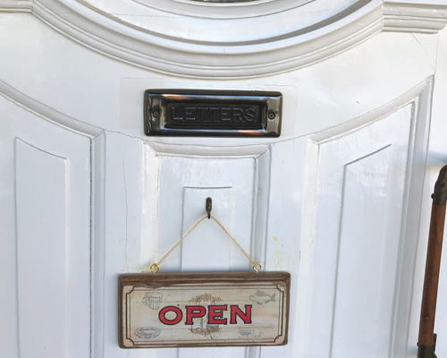 アンティーク風オープンクローズ看板（OPEN-CLOSE SIGN）OPCL-011WW