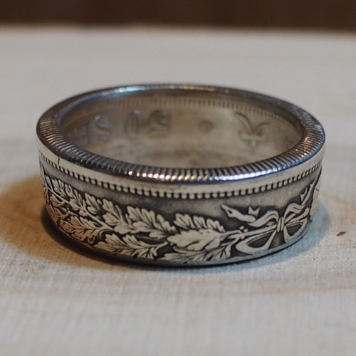 銀貨リング 銀貨リング