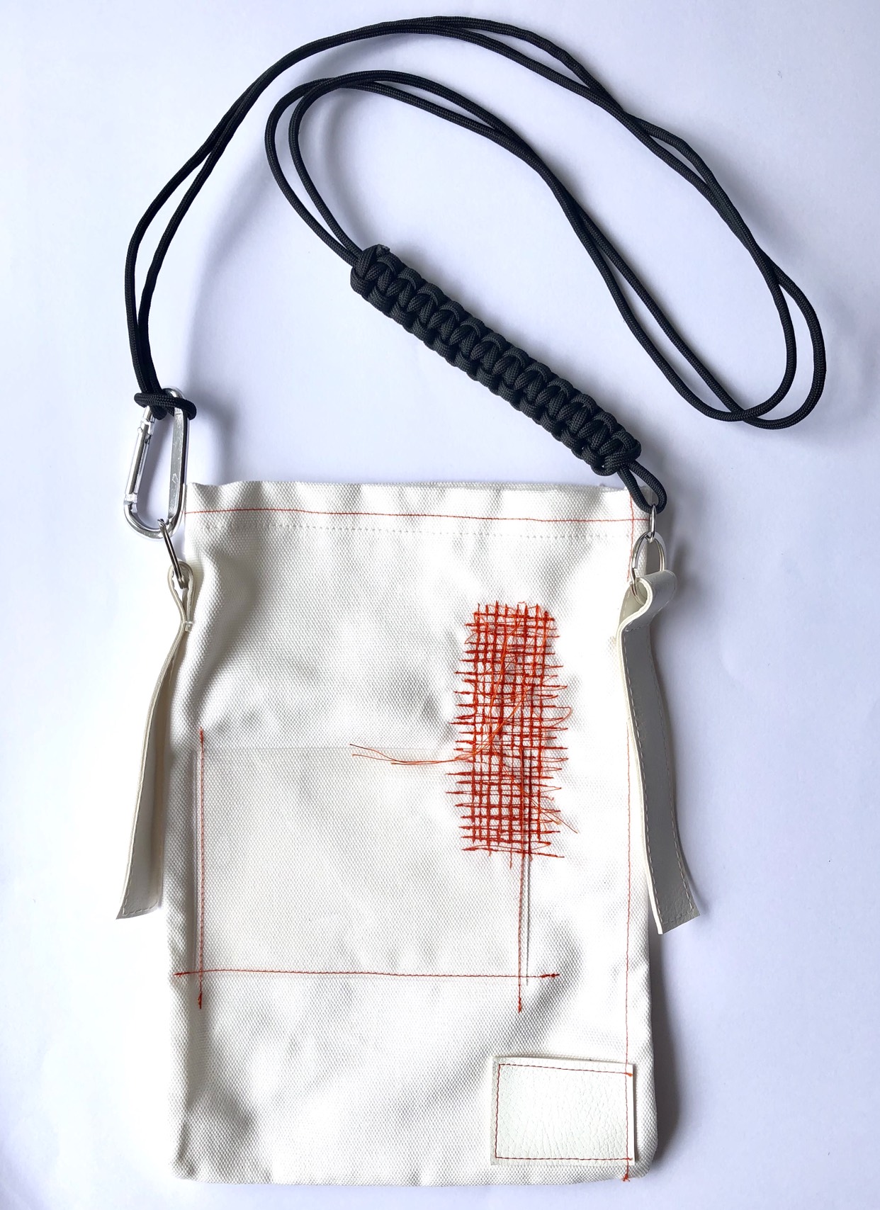 totecoche◆トートサコッシュ◆art du fil orange■受注制作■