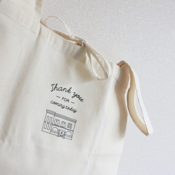 cotton bag　引出物袋 2枚目の画像