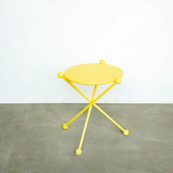 globe side table yellow 5枚目の画像