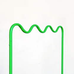 wave pipe hanger rack short light green 3枚目の画像