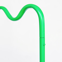 wave pipe hanger rack short light green 4枚目の画像
