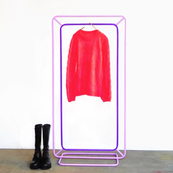 CLARO】ハンガーラック （frame hanger rack two-tone ハンガー