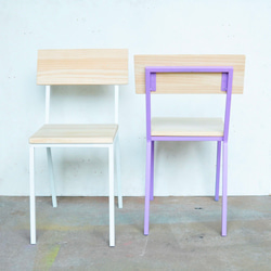 彩鋼椅紫色 第7張的照片