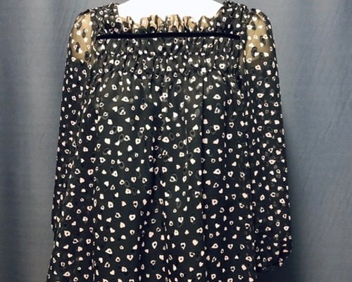 ハートジャガードチュニック　HeartJacquardTunic MAISON SPECIAL(メゾンスペシャル)｜Heart Jacquard Tunic