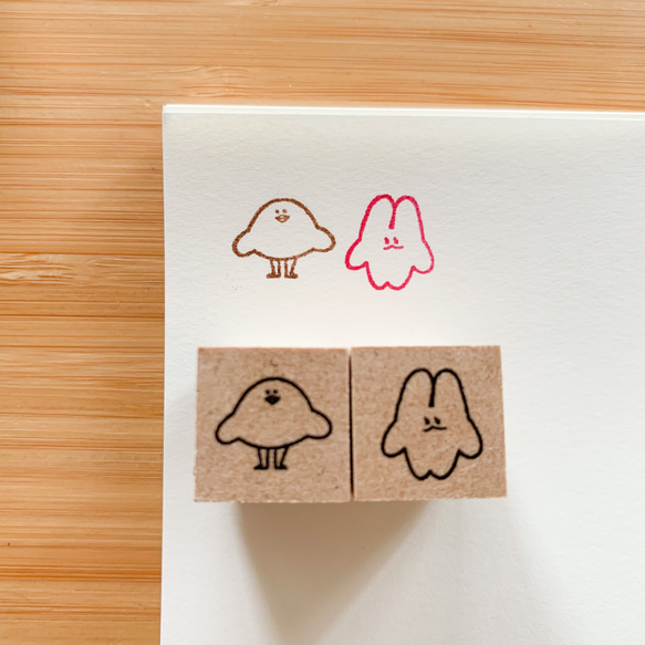 ととまいはんこ【ととぴよ&ととうさセット】 1枚目の画像