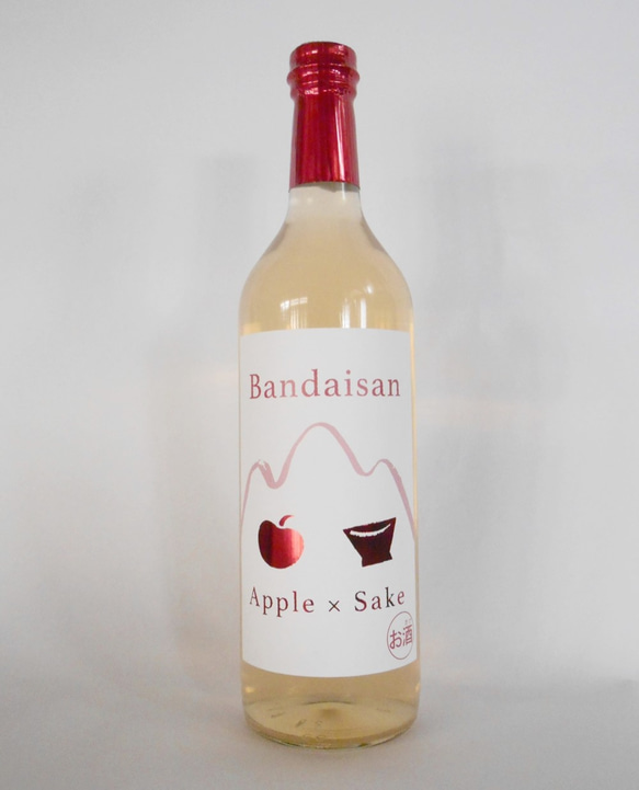 Bandaisan Apple x Sake (磐梯山 りんご酒） 2枚目の画像